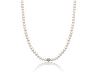 Collana Miluna Donna in Oro bianco PCL6967